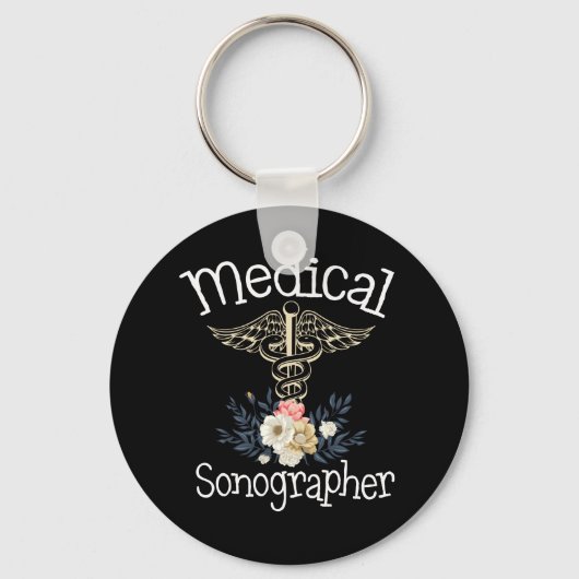 Sonographer Cute Sonography Gift Sleutelhanger (Voorkant)