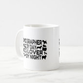 Sonographer Hondenliefhebber Koffiemok (Voorkant links)