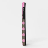 Sonographer iPhone 5 Hoesje Roze poolpunten (Achterkant/links)