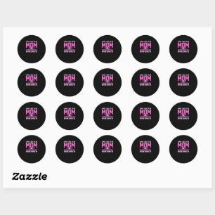 Sonographer Sonography mama Ronde Sticker