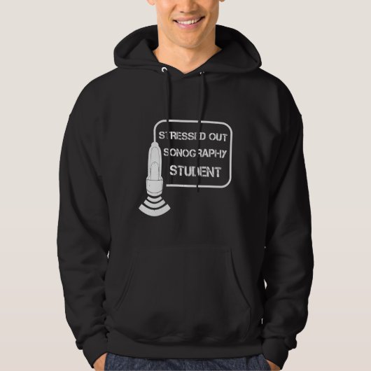 Sonographer Ultrasound technicus Gift Idee Hoodie (Voorkant)