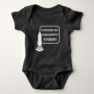 Sonographer Ultrasound technicus Gift Idee Romper