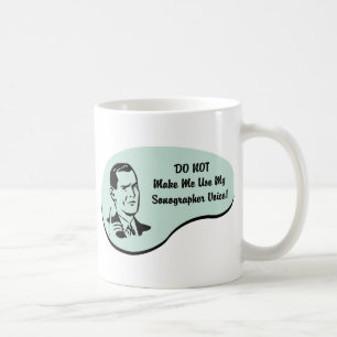 Sonographer Voice Koffiemok