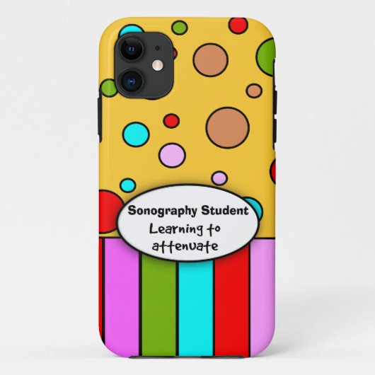 Sonography Student iPhone 5 Hoesje #2 (Achterkant)