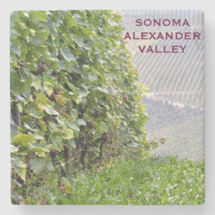 Sonoma Alexander Valley Marble Stone Onderzetter