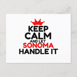 SONOMA BRIEFKAART