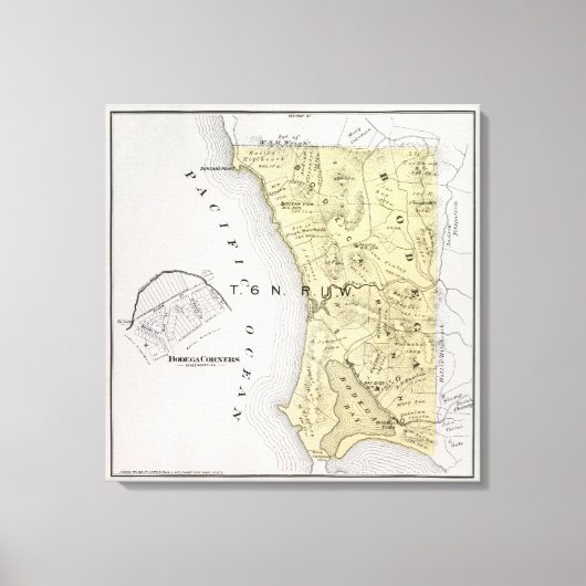 Sonoma County, Californië 28 Canvas Afdruk (Voorkant)