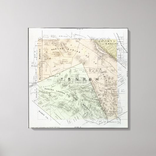 Sonoma County, Californië 32 Canvas Afdruk (Voorkant)