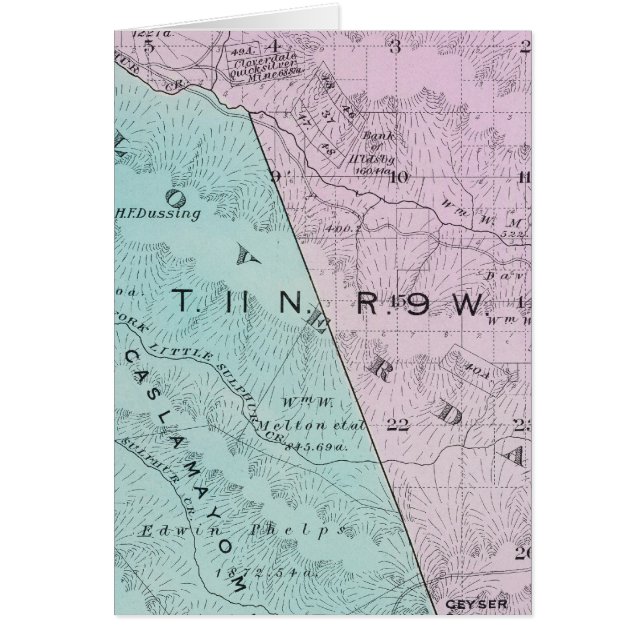 Sonoma County, Californië 6 (Voorkant)