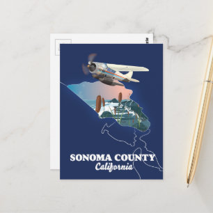 Sonoma County Californië kaart