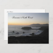 Sonoma Noordkust Briefkaart (Voorkant / Achterkant)