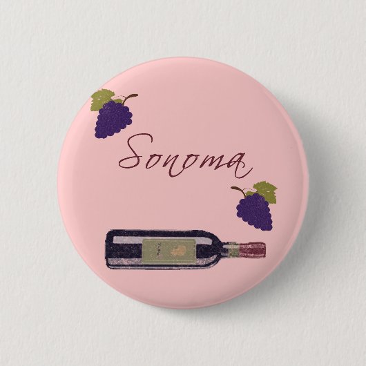 Sonoma Ronde Button 5,7 Cm (Voorkant)
