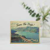 Sonoma sparen de Briefkaarten van de Datum (Staand voorkant)