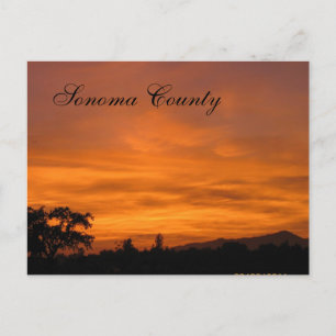 Sonoma Sunset 3 Briefkaart