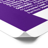 Sonoma Wijn Paarse Print (Hoek)