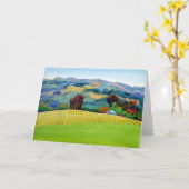 sonoma wijngaard verde kaart (Gele Bloem)