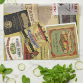  Sonoma Wine Labels Kitchen Towel Theedoek (Gevouwen)