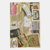  Sonoma Wine Labels Kitchen Towel Theedoek (Verticaal)