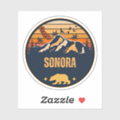 Sonora, Californië Sticker (Vel)