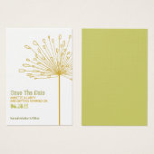 Sonora Visitekaartje (Voorkant /achterkant)