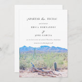 Sonoran Desert plat ¡Apartar la fecha ! Carte (Devant / Derrière)