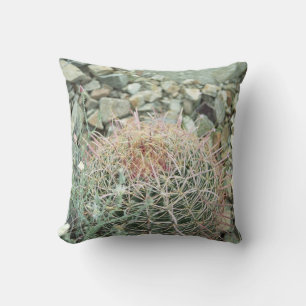Sonoran Desert Poetry Cactus Photo Coussin