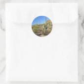 Sonoran Desert scène 03 Ronde Sticker (Tas)