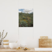 Sonoran Desert Spring Symphony Poster Imprimantes (Cuisine)