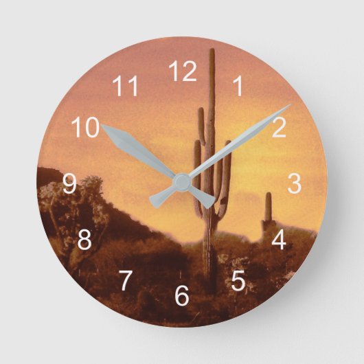 Sonoran sunset klok (Voorkant)