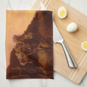 Sonoran sunset theedoek (Quarter Fold)