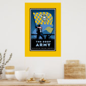 Sons Ben - Doop Army Poster (Keuken)