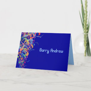 SONS DE LA TORAH Bat Bar Mitzvah Carte de remercie