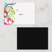 SONS DE LA TORAH Bat Bar Mitzvah Carte de siège (Devant / Derrière)