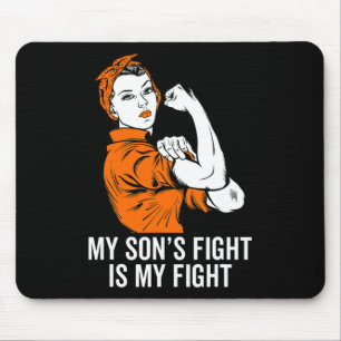 Son's Fight is mijn strijd tegen leukemie bewustzi Muismat