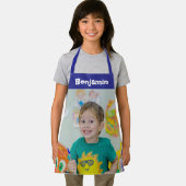 Sons Foto Jongens Blauw Schort (Insitu)