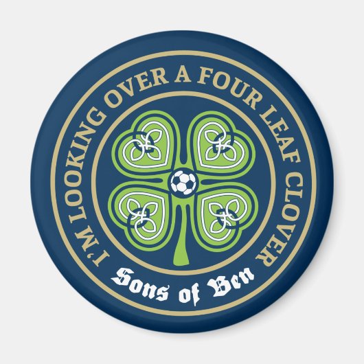 Sons of Ben - Four Leaf Clover Magnet Magneet (Voorkant)