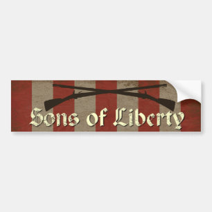 Sons of Liberty Flag Bumpersticker