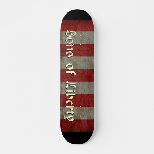 Sons of Liberty Flag Skateboard (Voorkant)