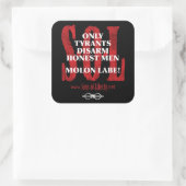 Sons of Liberty MOLON LABE autocollants (Sac)