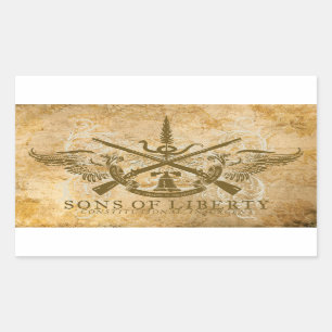 Sons of Liberty Rechthoekige Sticker
