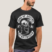 Sons van Apathie Anarchy Gang Patch Reaper Anarchy T-shirt (Voorkant)