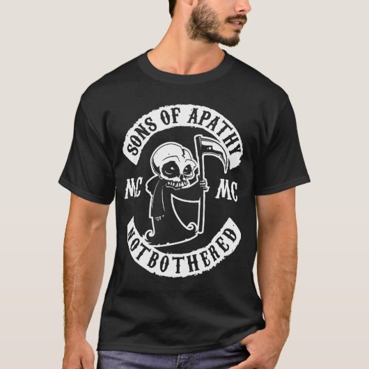 Sons van Apathie Anarchy Gang Patch Reaper Anarchy T-shirt (Voorkant)