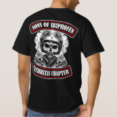 Sons van artritis Ibuprofen Hoofdstuk T-shirt (Achterkant)