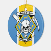 Sons van Ben - Kerstversiering Keramisch Ornament (Links)