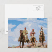 Sons van de woestijn briefkaart (Voorkant / Achterkant)