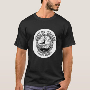 Sons van Vikings Berserker Viking Odin Ragnar Valh T-shirt