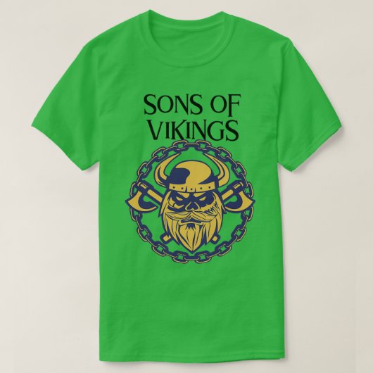 Sons van Vikings T-shirt (Design voorkant)