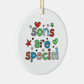 Sons zijn speciaal keramisch ornament (Rechts)