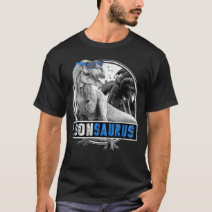 Sonsaurus T Rex Son Saurus Dinosaur Boy Kind Dino T-shirt