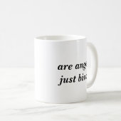 Sont la tasse d'oiseaux d'anges juste (Devant droit)